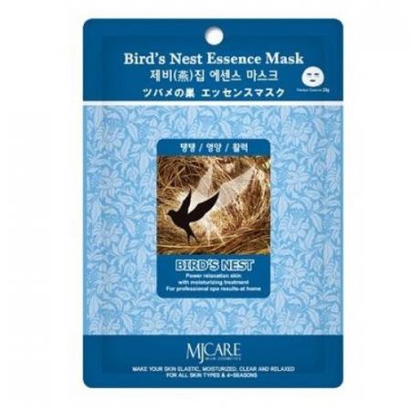 Маска тканевая ласточкино гнездо MJ Care Bird`s Nest Essence Mask